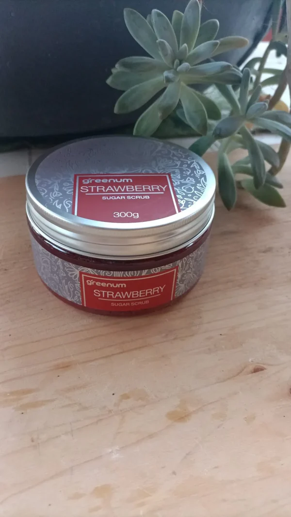 Scrub corpo allo zucchero e fragola da 300 gr.
