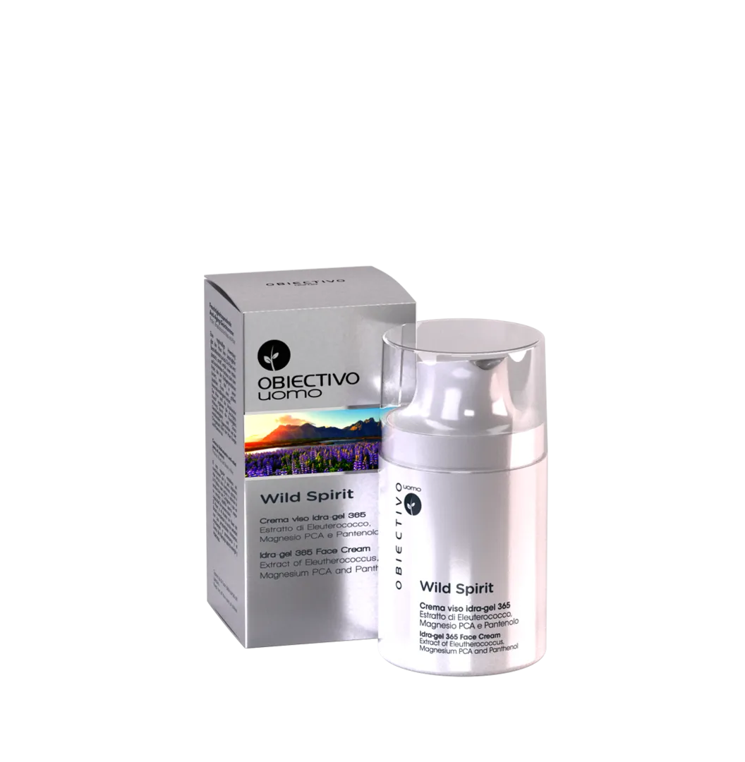 Wild Spirit Crema Viso Idra-Gel 365 Obiectivo Uomo