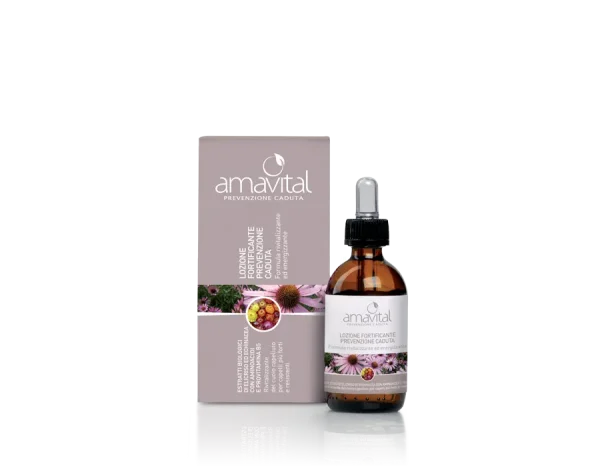 Lozione Fortificante prevenzione caduta capelli Amavital