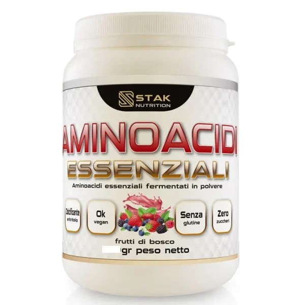 Aminoacidi Essenziali Fermentati 250g – Stak Nutrition