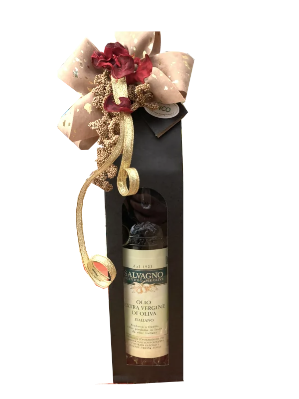 Bottiglia Olio Salvagno 500ml bio conf. regalo