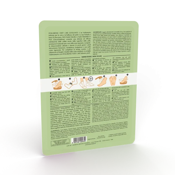 Calze Esfolianti, 1 paio, Hyaluronic Foot Care. Winter - immagine 2