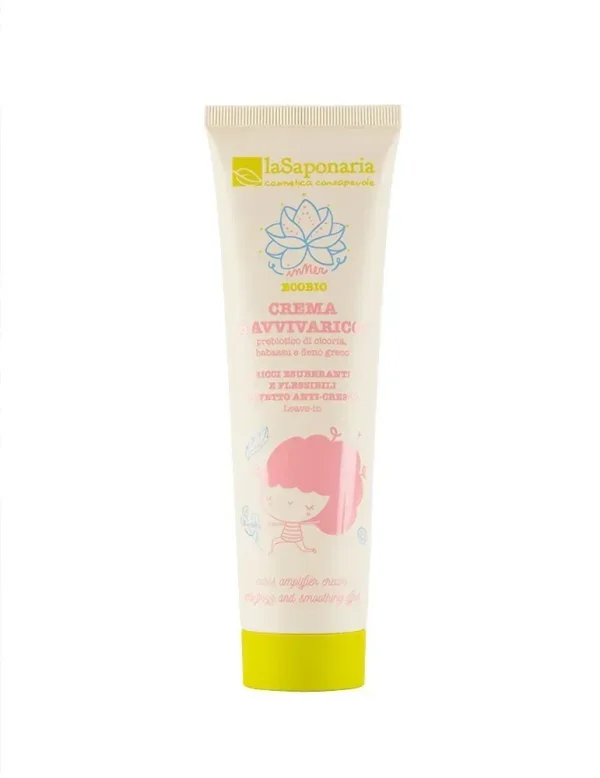 Crema Ravviva Ricci Ecobio 150 ml, mantiene i ricci modellati e disciplinati. La Saponaria