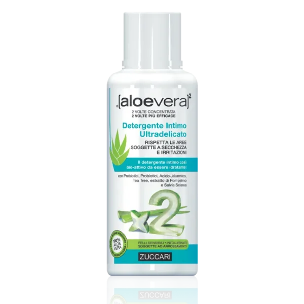 Detergente Intimo Ultradelicato Aloe Vera, Zuccari, 250 ml