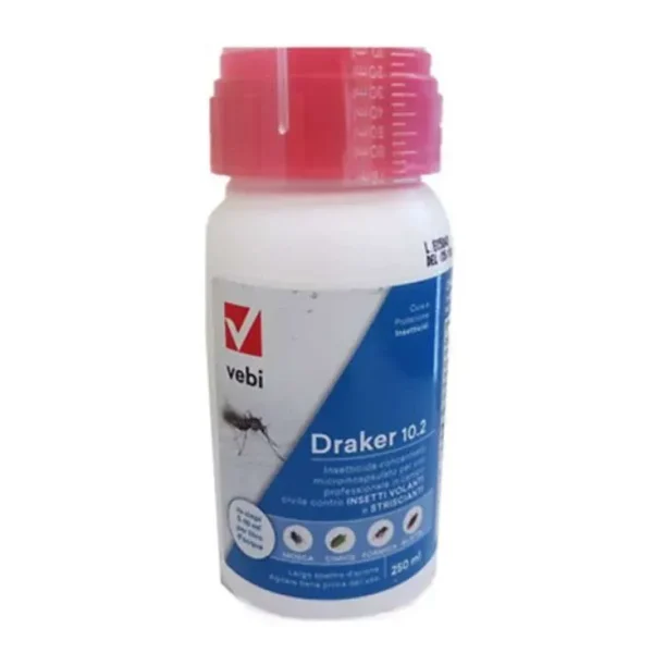 DRAKER 10.2 ML. 500 ANTI MOSCHE, CIMICI, FORMICHE”