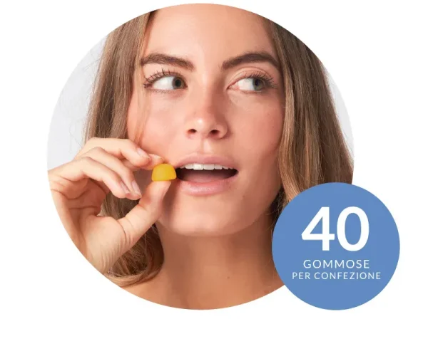 Easy Shape integratore mirato per bloccare la fame nervosa. 40 Gommose, gusto Tropical - immagine 2