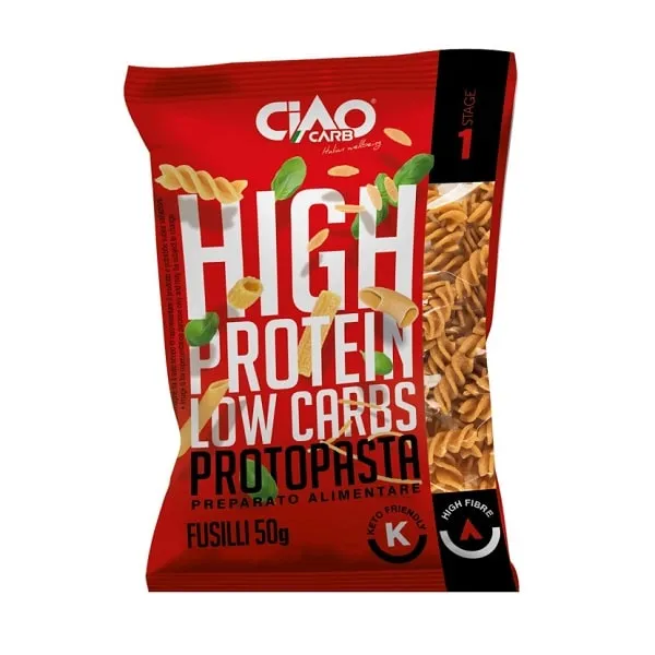 ProtoPasta Stage 1 Fusilli 50g – Ciao Carb