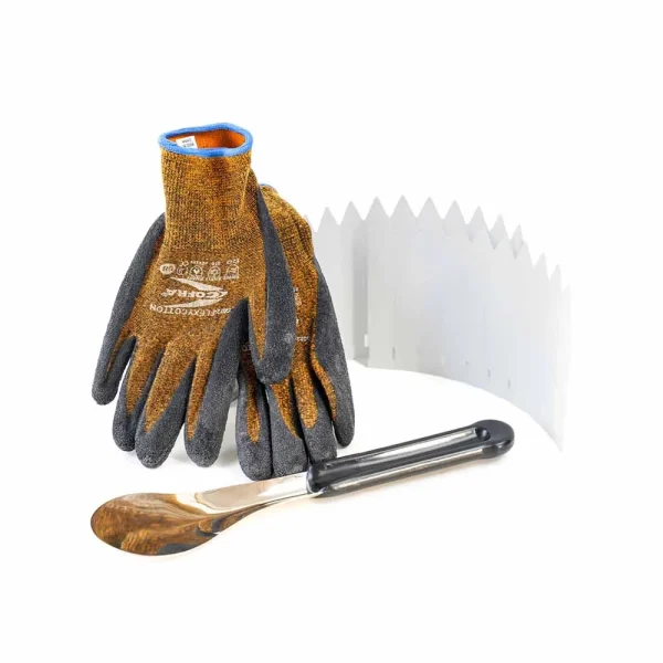 Kit trapianto guanti paletta etichette