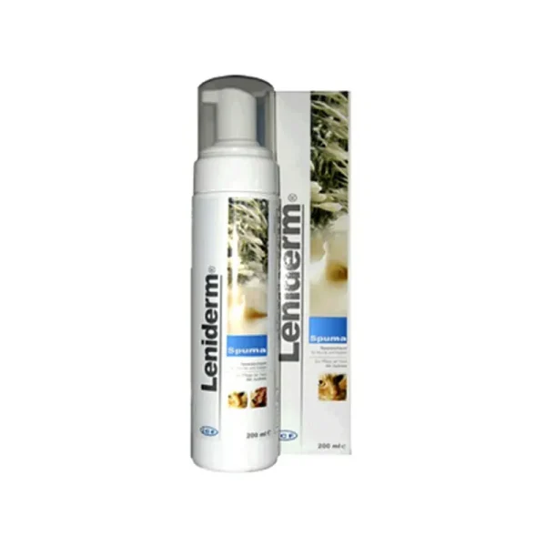 LENIDERM SPUMA 200 ml – Detergente lenitivo per cani e gatti