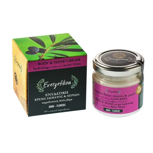 Crema mani e corpo ai fiori di Aloe Vera – 100ml