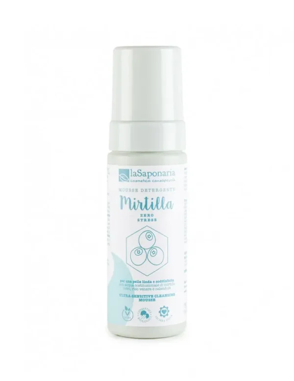 Mousse detergente Mirtilla, 150 ml, La Saponaria