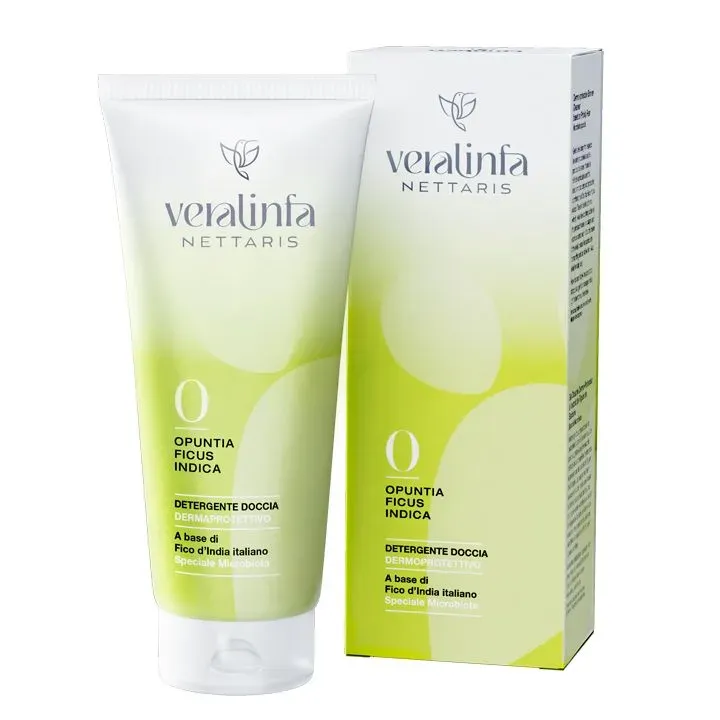 Detergente Corpo a base di Fico d’India Opuntia Ficus Indica 150 ml, delicato preserva l’integrità della pelle. Oficine Cleman