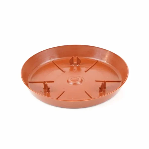 Vaso basket mod. Lavaredo diametro 14cm con gancio e piattino per riserva d’ acqua - immagine 2