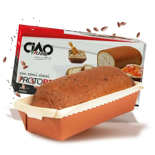 Protobread Stage 1 Pane Keto ai Semi Oleosi 250g – Ciao Carb