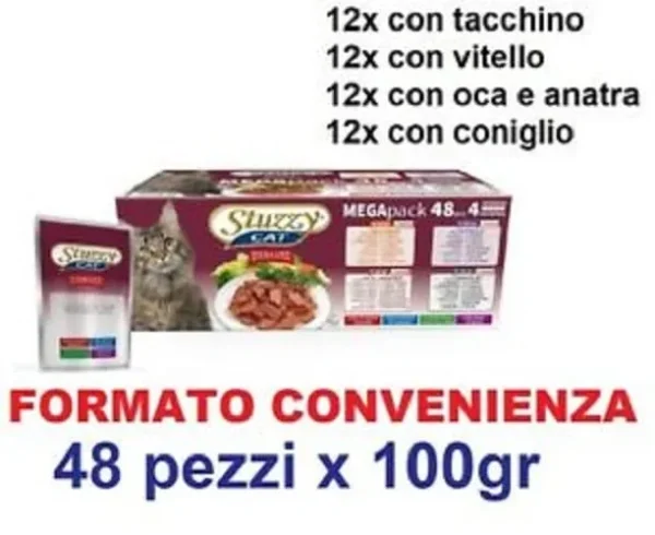 Stuzzy multipak gatto sterilizzato (48buste) - immagine 2