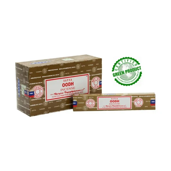 Incensi Satya Oodh, offerta 6 confezioni da 15 gr al prezzo di 5
