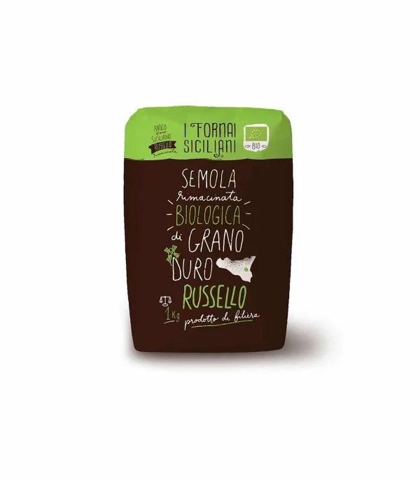 Semola rimacinata “Russello” 1kg BIO