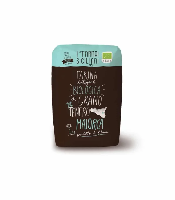 Farina integrale di grano tenero “maiorca” 1kg BIO