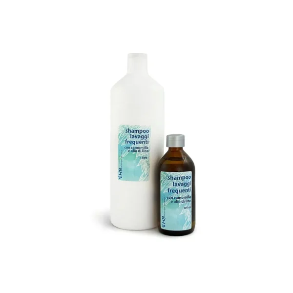 Shampoo lavaggi frequenti con olio di lino 500ml, HB