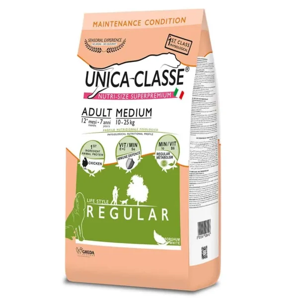 Unica Classe: Adult Medium Regula 3kg – pollo