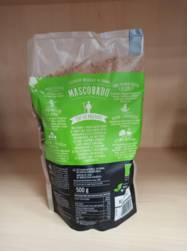 Zucchero integrale di canna biologico || Mascobado (500gr) GM - immagine 3