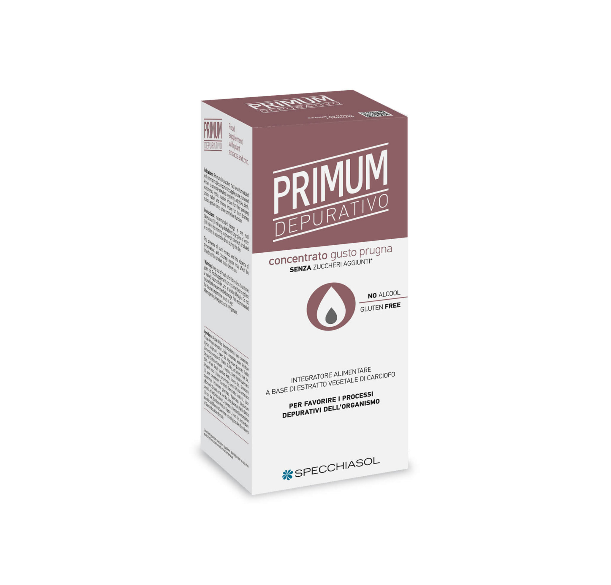 Primum Depurativo Gusto Prugna 250 Ml Specchiasol