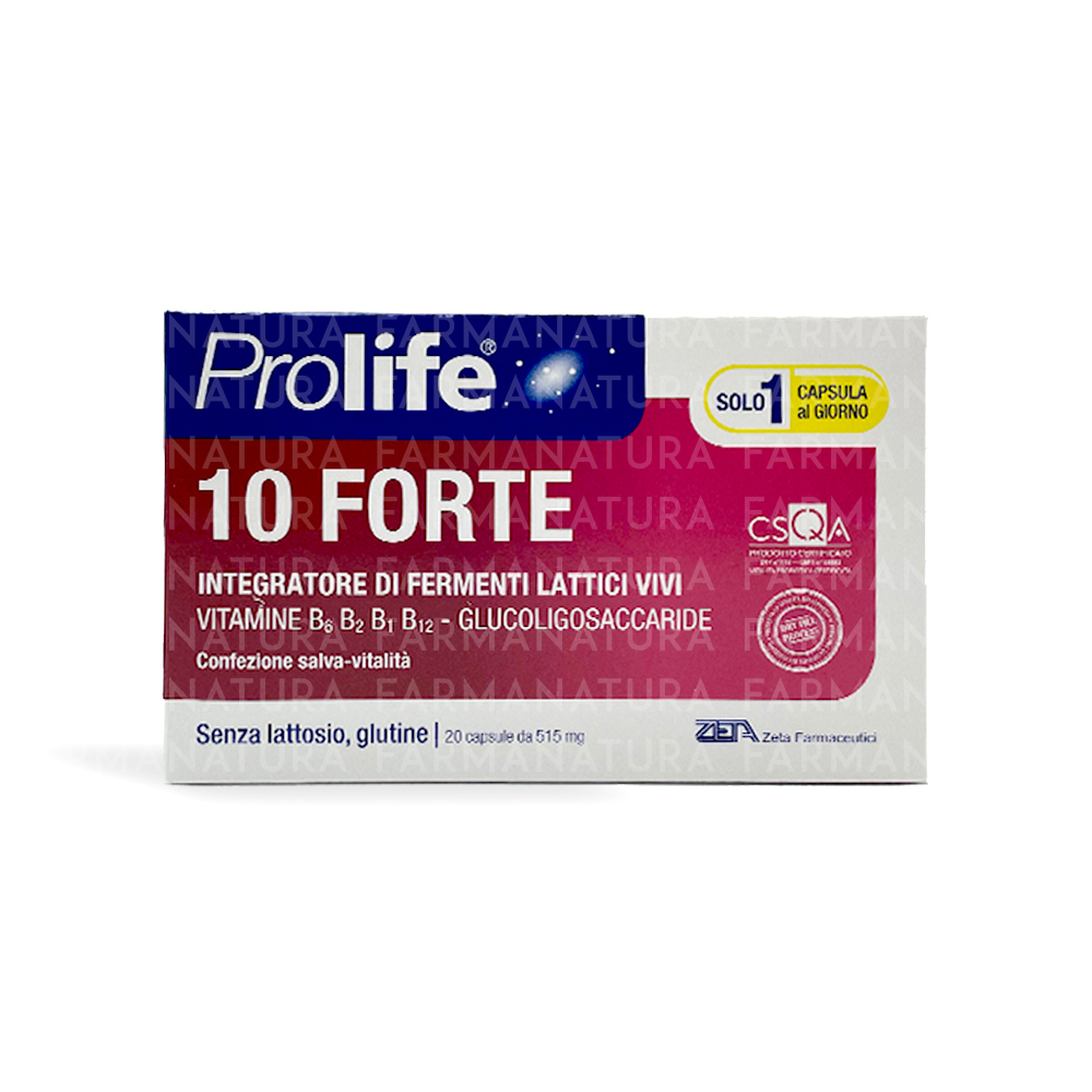 Prolife 10 Forte 20 cps ZETA FARMACEUTICI