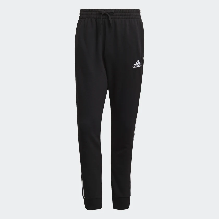 ADIDAS SPORTSWEAR PANTALONI ESSENTIALS FRENCH TERRY TAPERED CUFF 3-STRIPES - immagine 4