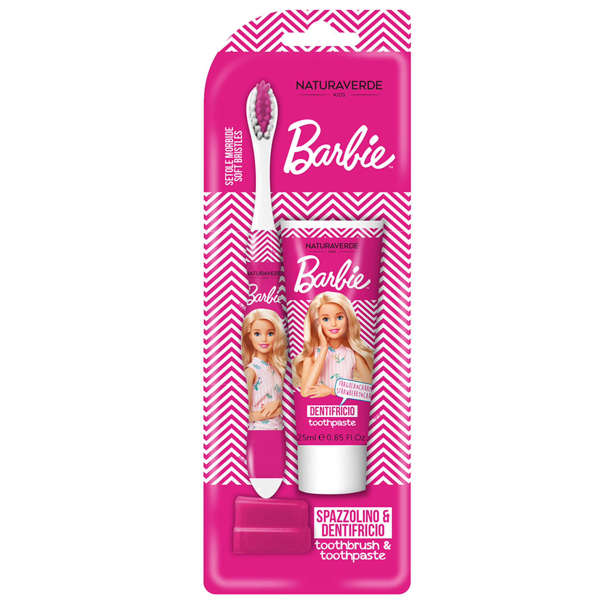 Sodico barbie oral set (dentifricio 25ml + spazzolino)