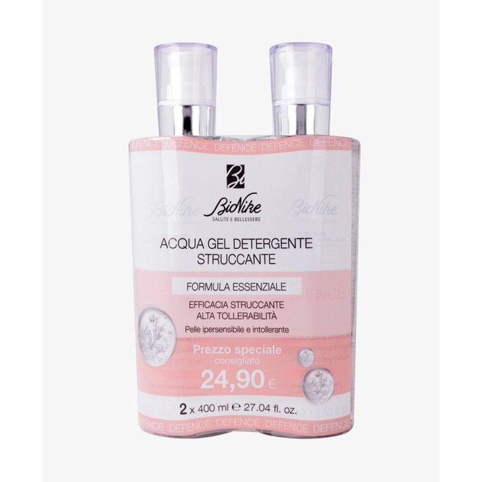 Bionike Acqua Gel Detergente Struccante cofanetto