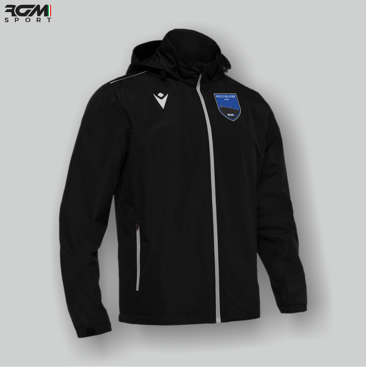 Giaccone Rappresentanza Macron VOSTOK Nero – A.S.D. Pecciolese