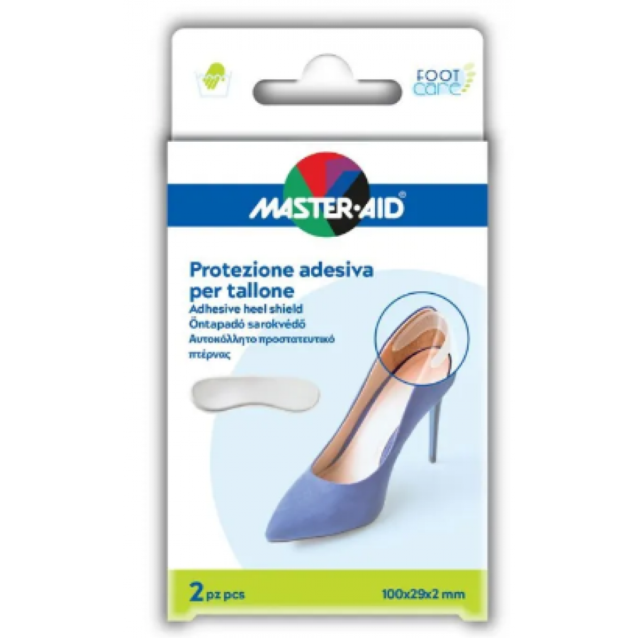 Master-Aid Footcare Protezione Adesiva per Tallone A4 – 2 pezzi