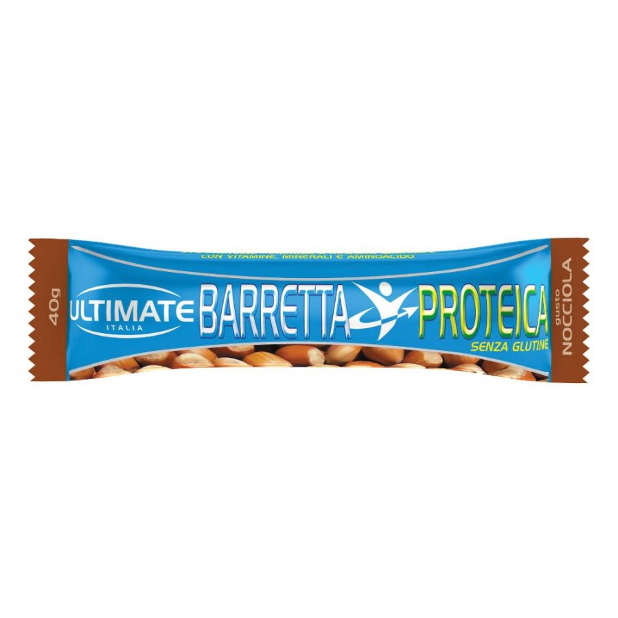 Ultimate Italia Barretta Proteica Nocciola – 1 barretta da 40g