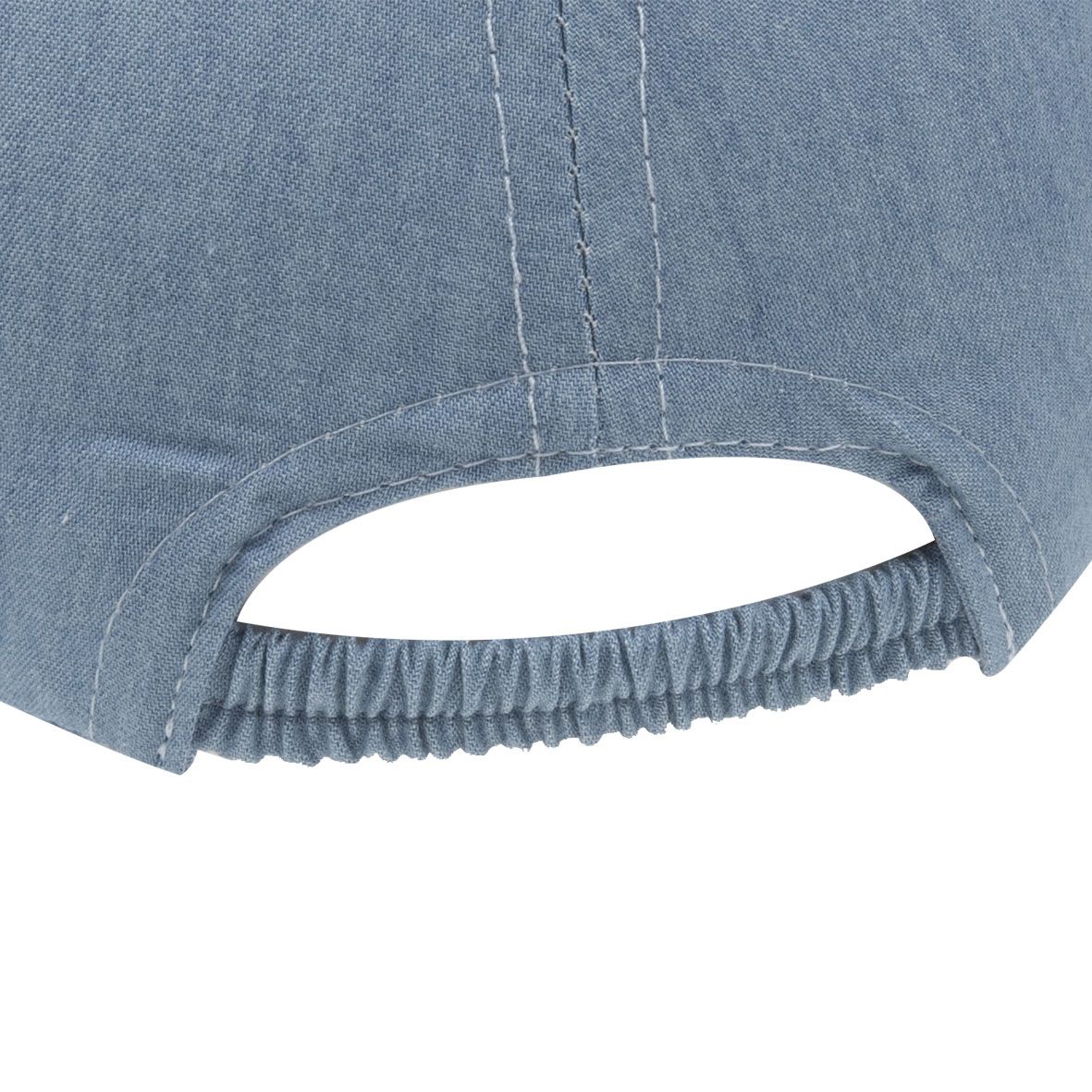 Cappello da baseball bimba finto denim “gattino” con orecchie - immagine 2