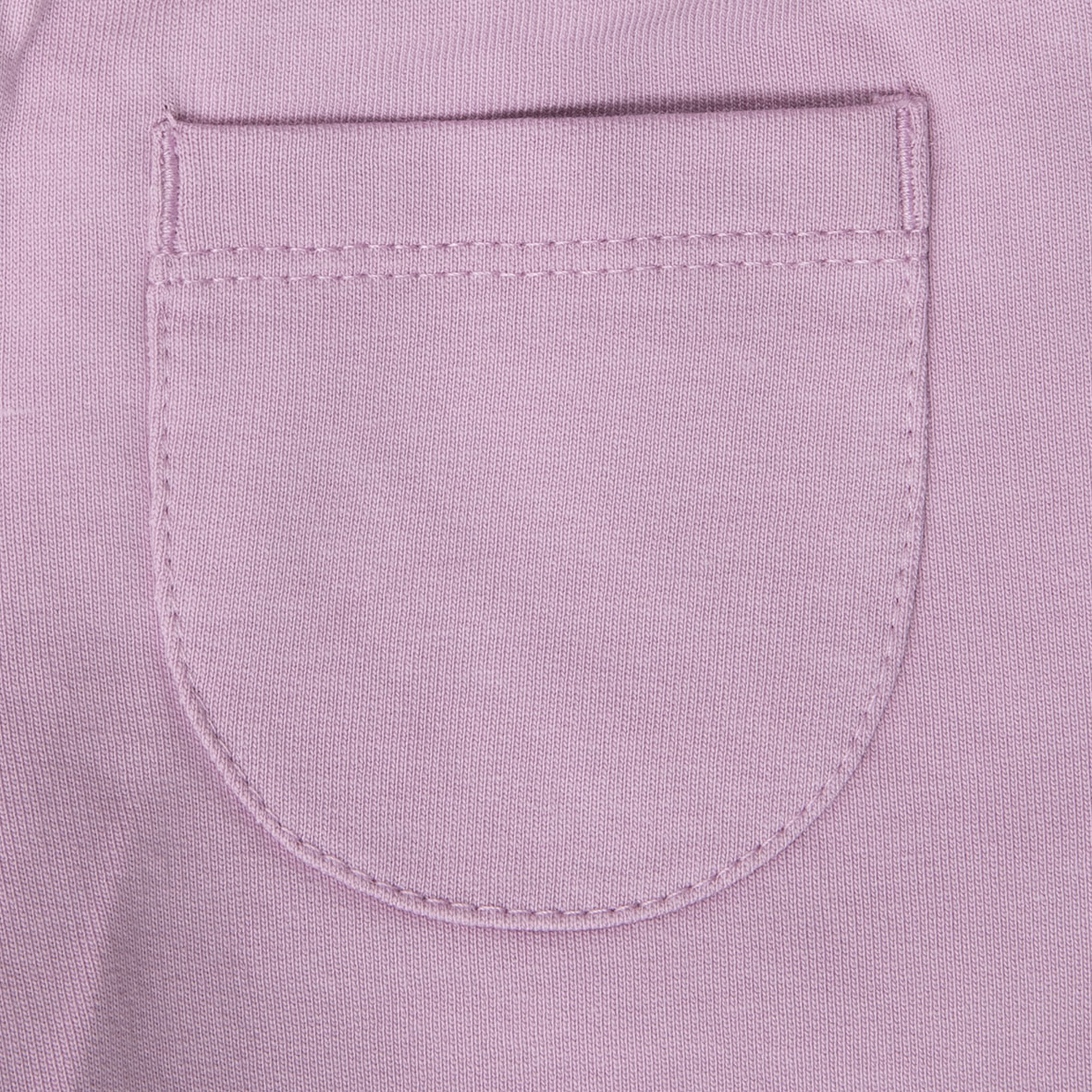 Pantalone felpato bimba rosa stampato - immagine 2