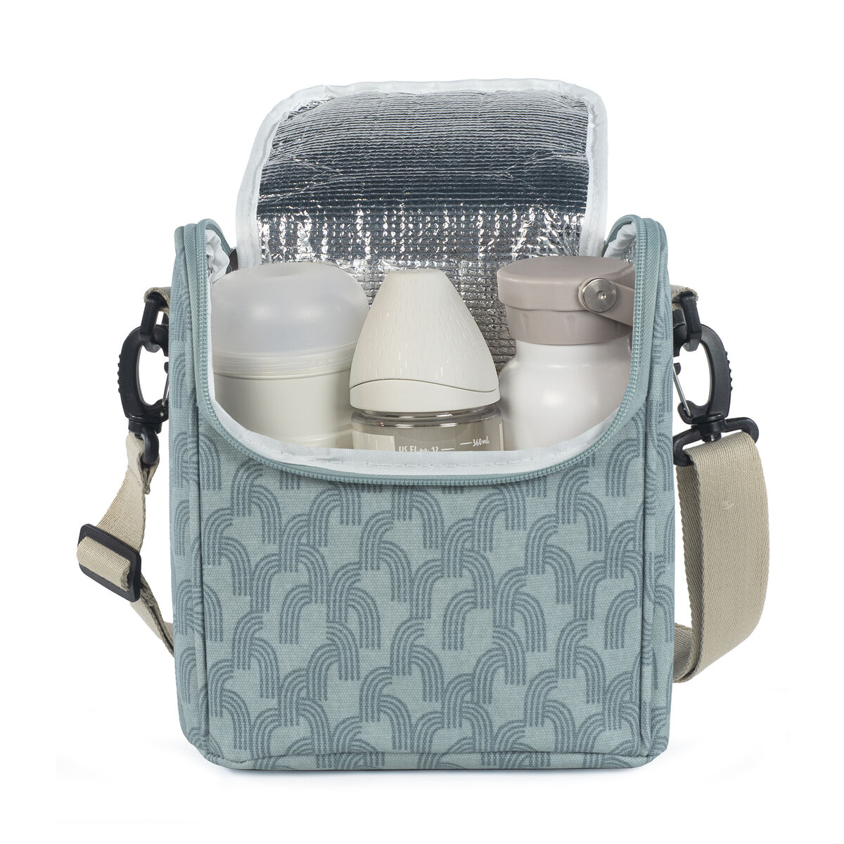 Walking Mum Borsa Termica Biberon Tulum Verde - immagine 7