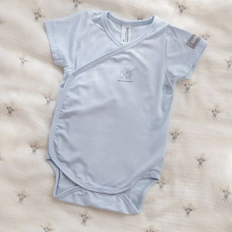 Bamboom Body Maniche Corte Conf. 2 pz – Azzurro 03 - immagine 3