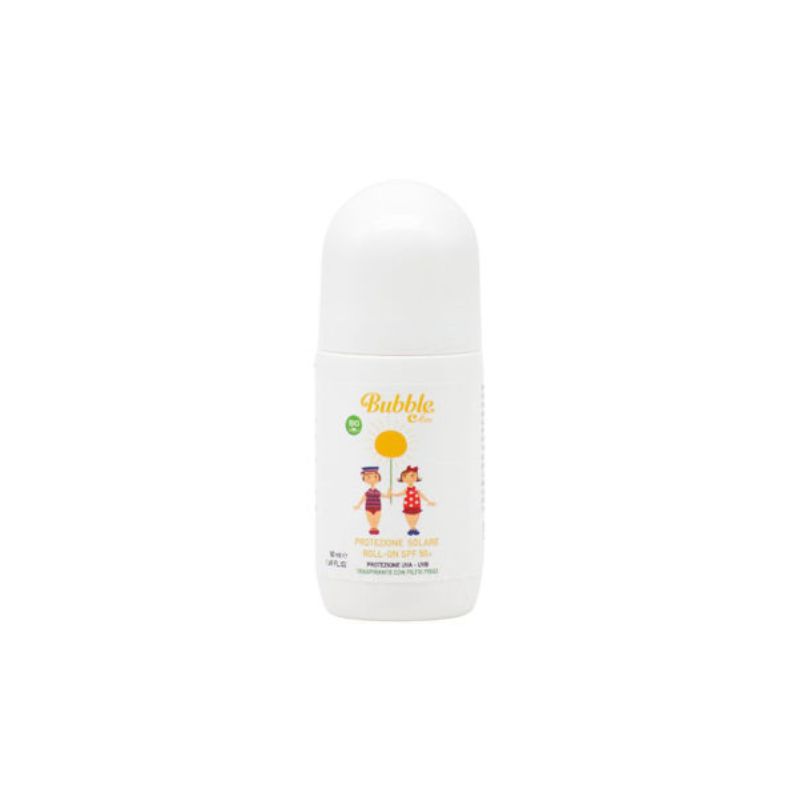 Bubble e Co Crema Solare Roll On Protezione Spf 50+ 50 ml