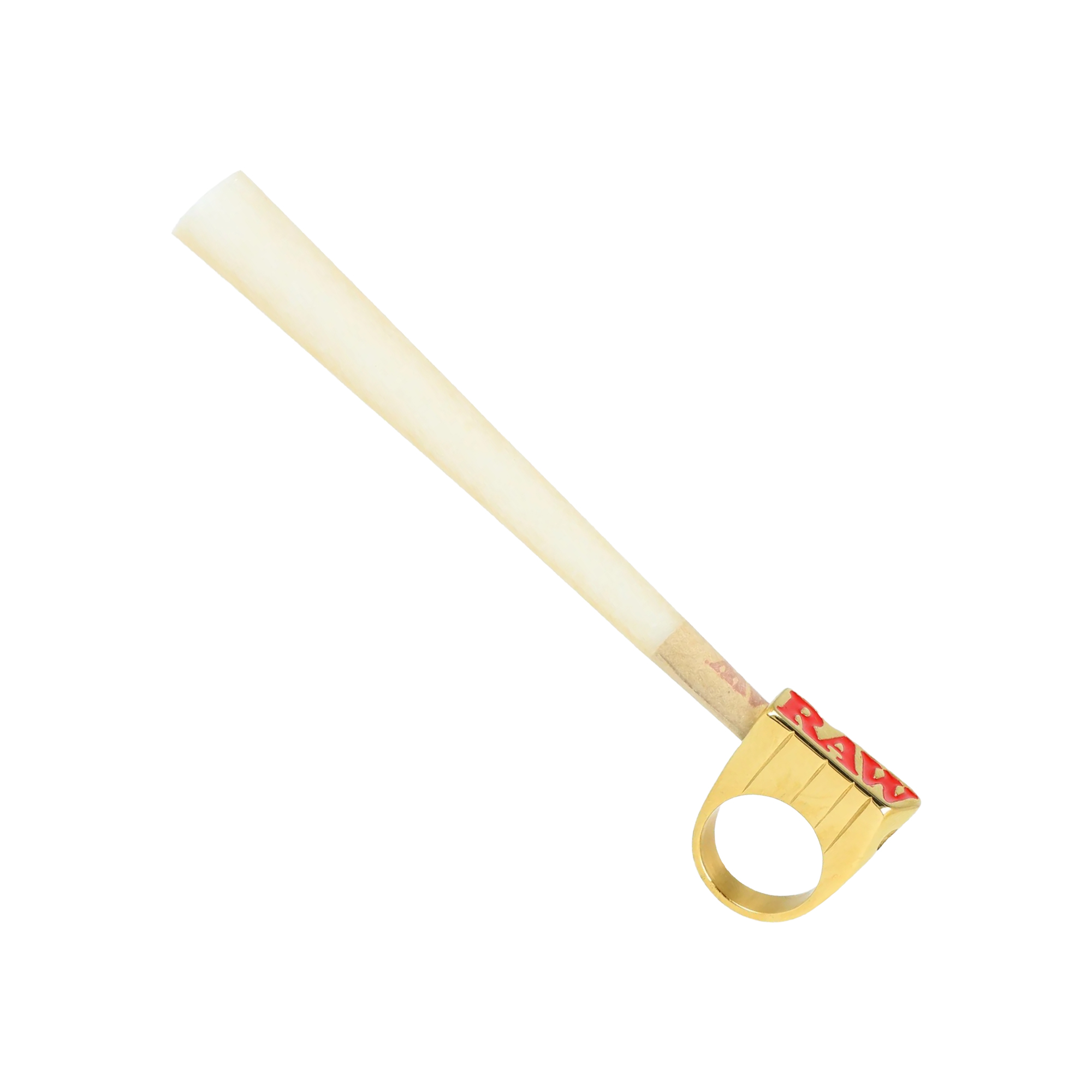 SMOKER RING (GOLD / SIZE 9) – Raw - immagine 2
