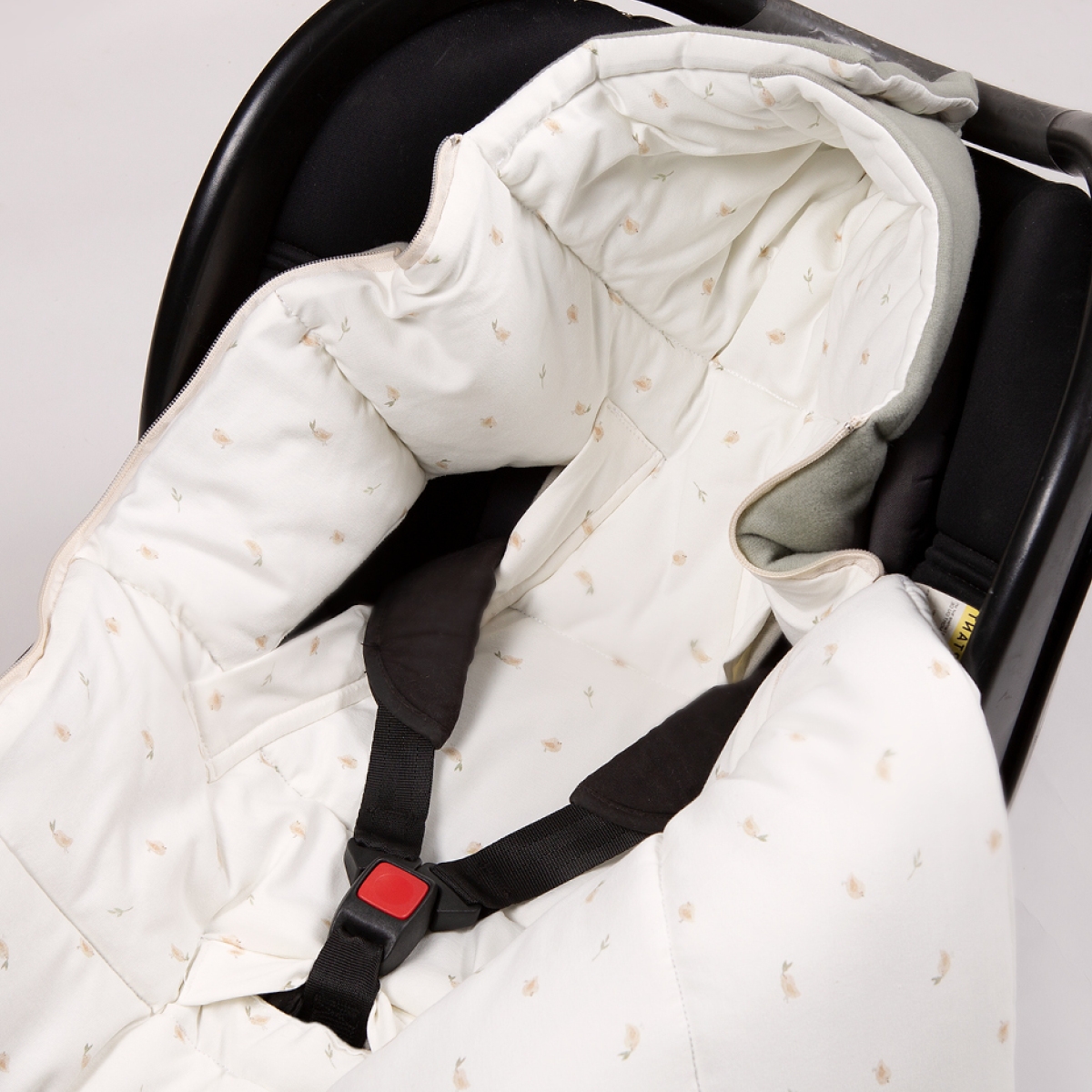 Coccoliamo Sacco Ovetto e Passeggino 2.5 TOG Velvet Salvia - immagine 3