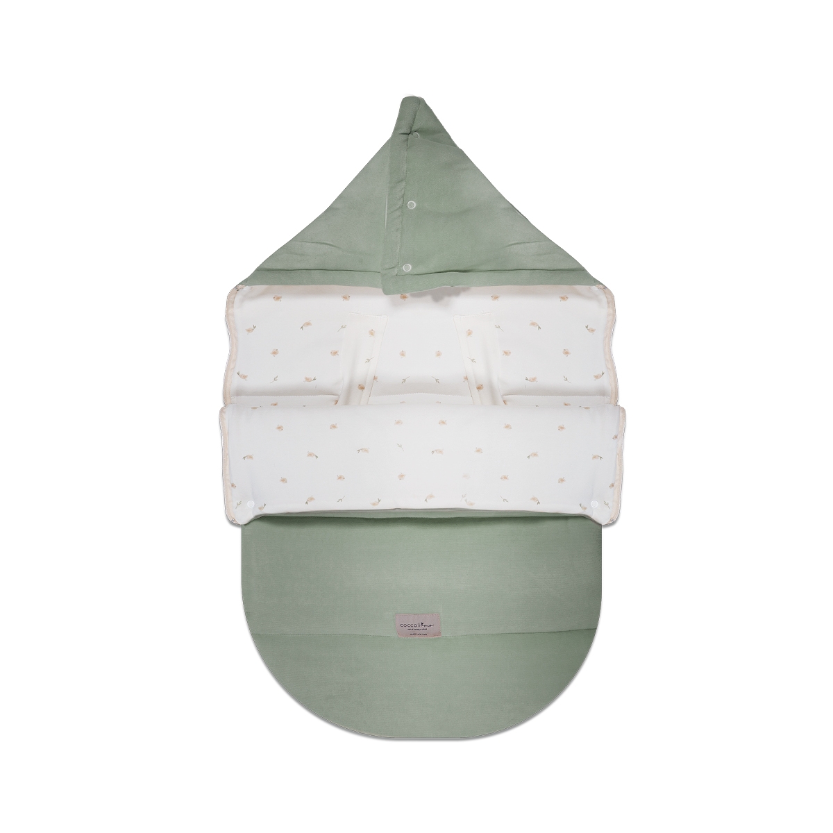 Coccoliamo Sacco Ovetto e Passeggino 2.5 TOG Velvet Salvia