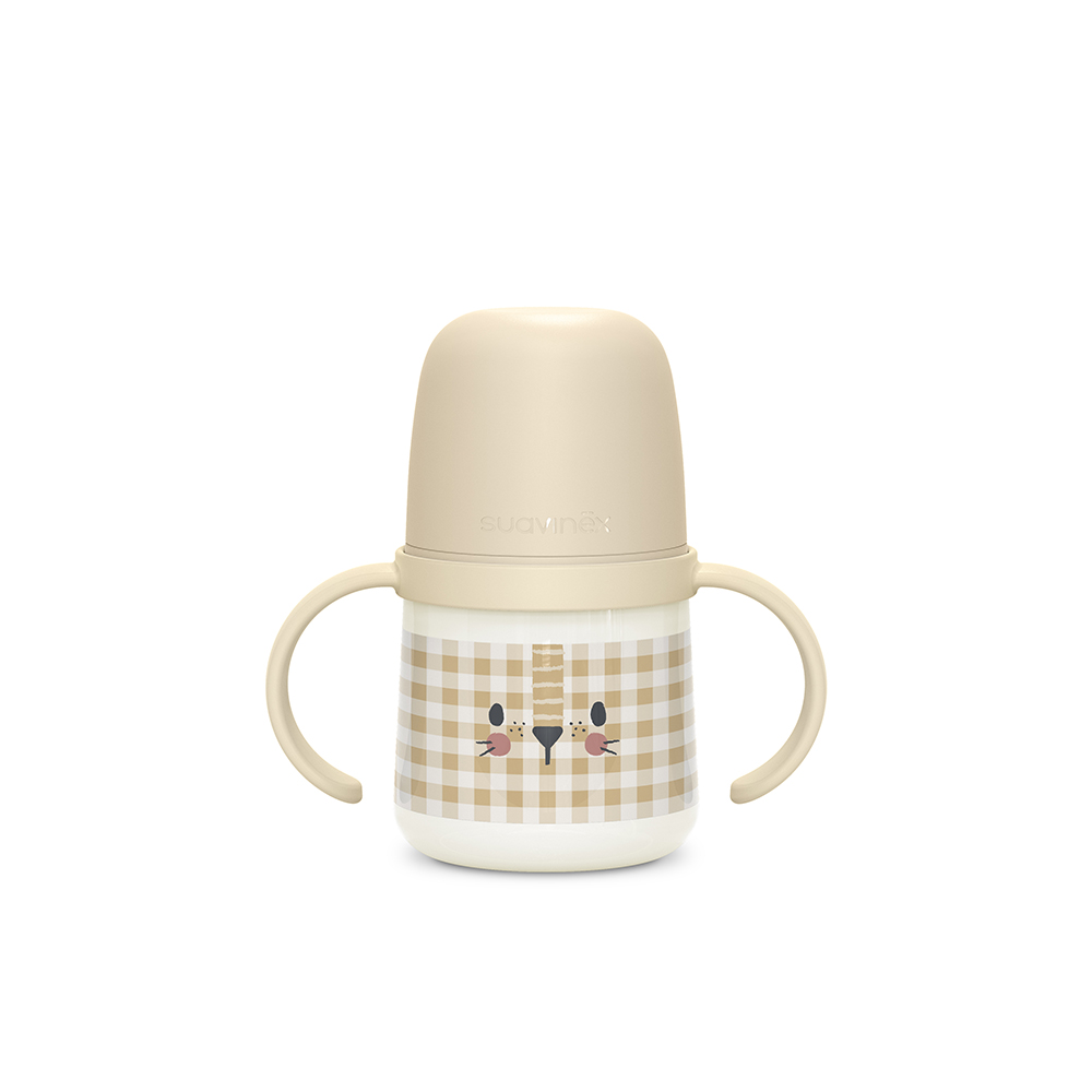 Suavinex Biberon Antigoccia con Manici Leone 150 ml