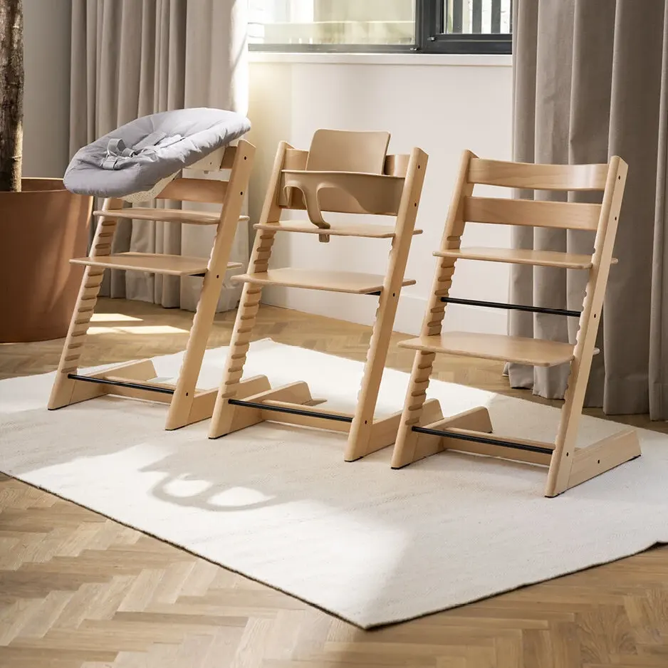 Stokke Tripp Trapp + Newborn Set + Baby Set + Cuscino OMAGGIO PROMOZIONE - immagine 8
